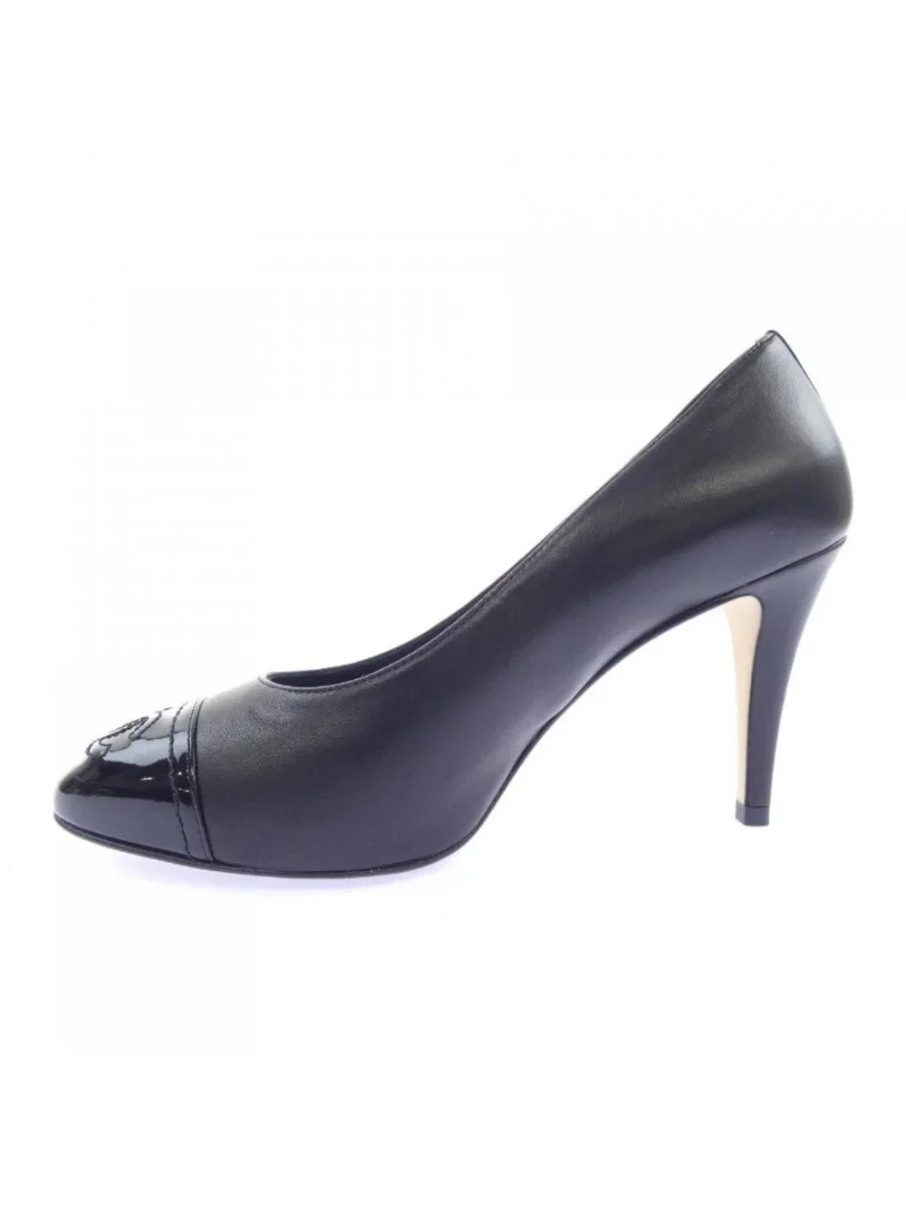 Chanel Pump Heel Black